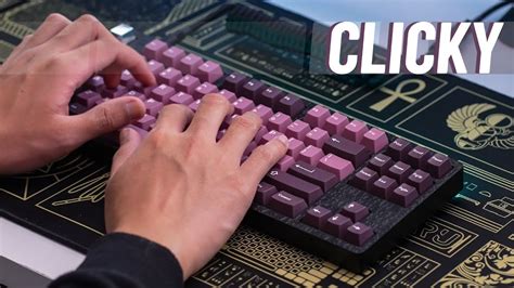 Premium Clicky Mechanical Keyboard Sounds - YouTube