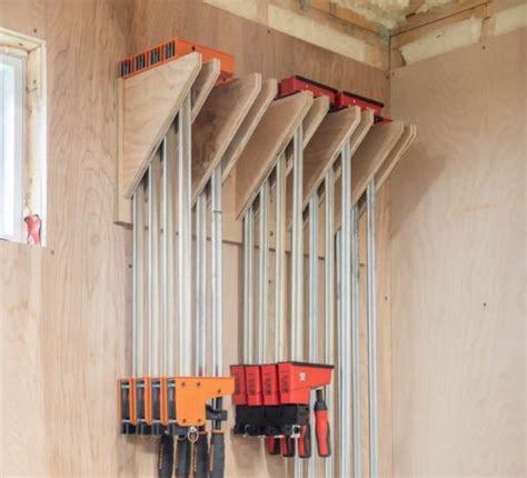 Parallel Clamp Rack – Free Woodworking Plan.com