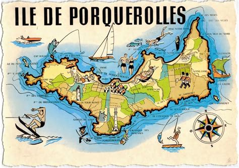 Map Cards - Hunting: 0417 France - Porquerolles