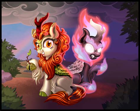 autumn blaze drawn by harwick - Bronibooru