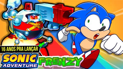 NOVO JOGO antigo do SONIC foi LANÇADO 😵| SONIC Frenzy Adventure - YouTube