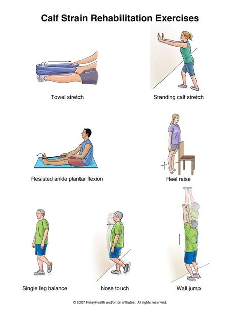 Summit Medical Group - Calf Strain Rehabilitation Exercises Lower Back ...