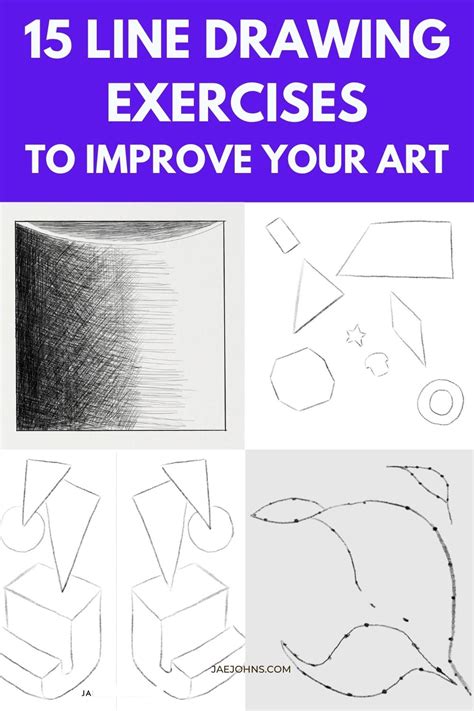 15 Best Line Exercises to Practice Drawing - Jae Johns (2022)