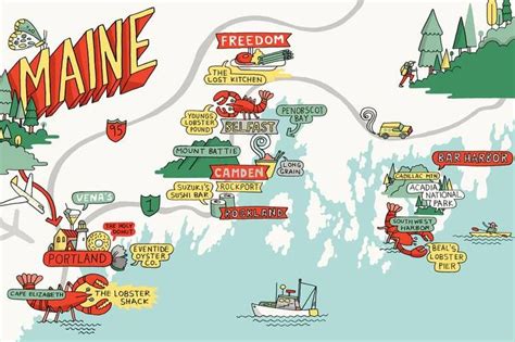 A Seafood Lover’s Road Trip in Coastal Maine | Road trip, Maine, Trip