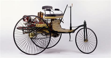 The first car, Karl Benz's Patent Motor Car, hits the road | Automotive ...