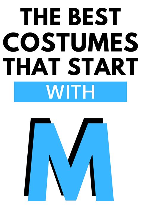 Best costumes starting with m updated for 2023 – Artofit