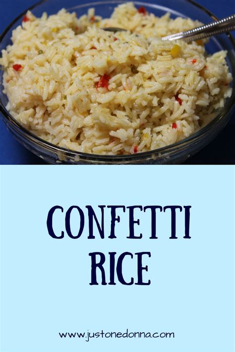 How to Make a Quick and Tasty Confetti Rice Side Dish