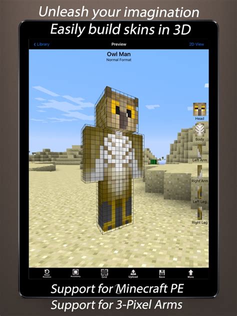 Skin Creator 3D for Minecraft - AppRecs