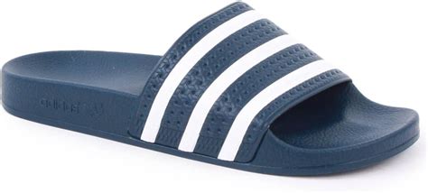 adidas New Mens Boys Adilette Navy Slide Sandals Size 2.5 UK EU 35: Amazon.co.uk: Shoes & Bags