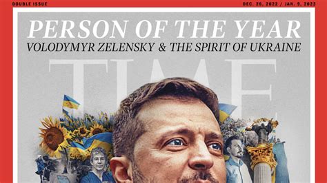 Zelenskyy and the spirit of Ukraine are 'Time' magazine's 2022 Person ...