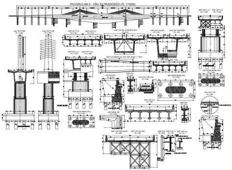 Rcc bridge construction cad drawing download – Artofit