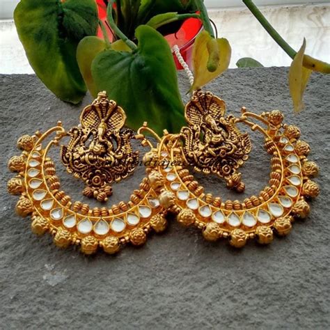 Ram leela earrings ~ South India Jewels