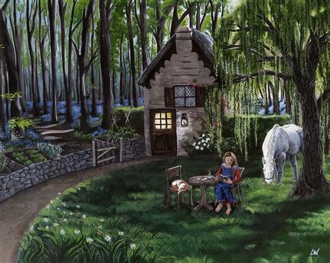 Cottage in the Woods :: Behance