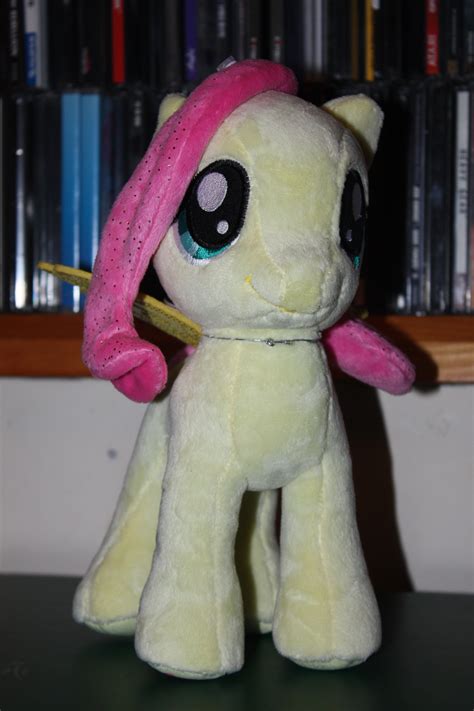 My little pony - FlutterShy - Plush - Front by MadDoggyca on DeviantArt