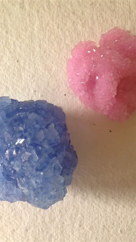 How to make borax crystals with this easy recipe | DIY Ideas | Borax crystals, Crafts, Fun crafts