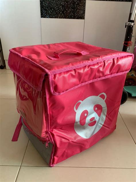 Foodpanda Delivery Bag *free Halal bag, Luxury, Bags & Wallets on Carousell