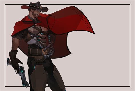 ArtStation - Overwatch 2 Mccree fanart