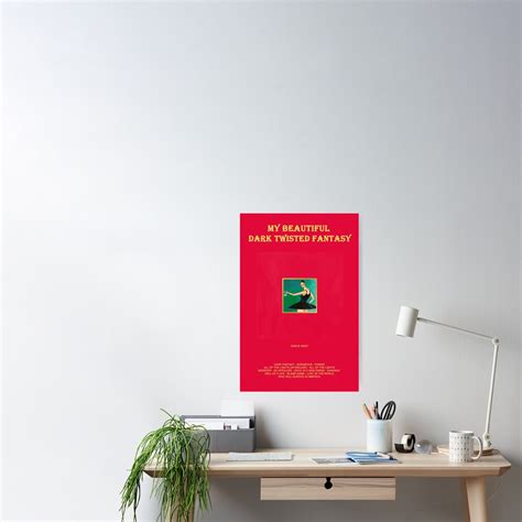 "My Beautiful Dark Twisted Fantasy" Poster for Sale by Thevibesman | Redbubble