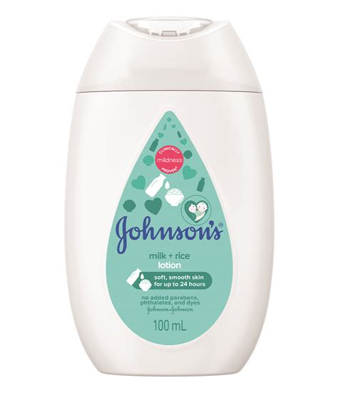 Johnson Johnson Baby Lotion Milk Rice 100Ml Rose Pharmacy, 49% OFF