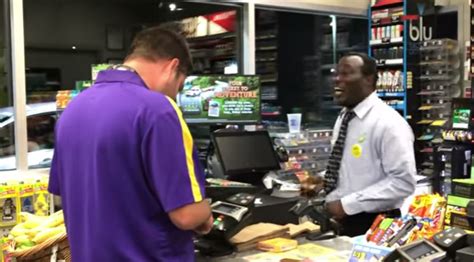 Awesome Gas Station Cashier Has Dance-Off With Customer