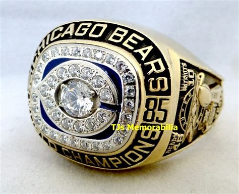 1985 CHICAGO BEARS SUPER BOWL XX CHAMPIONSHIP RING WILLIAM REFRIGERATOR ...