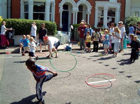 Street games for the children