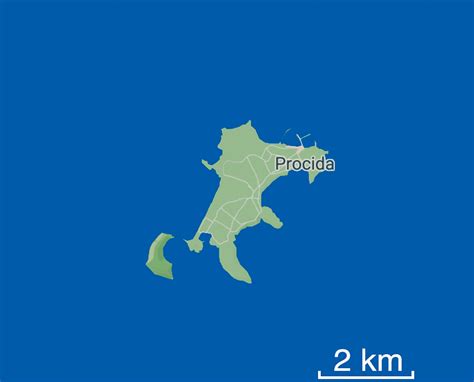 Map of Procida: Information about Procida