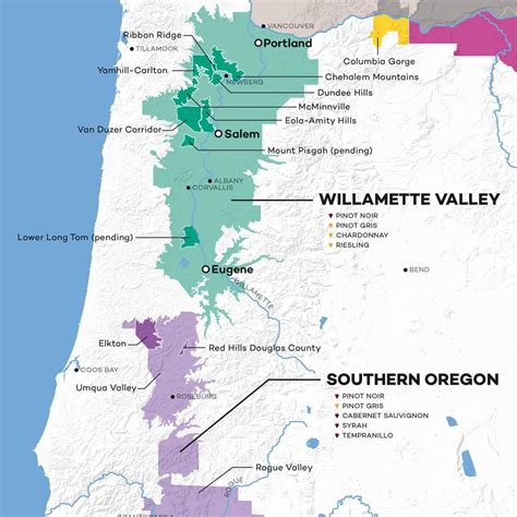 Oregon Wineries Map | ubicaciondepersonas.cdmx.gob.mx