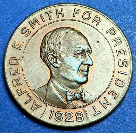 Excited to share the latest addition to my #etsy shop: 1928 Alfred E. Smith for President Token ...