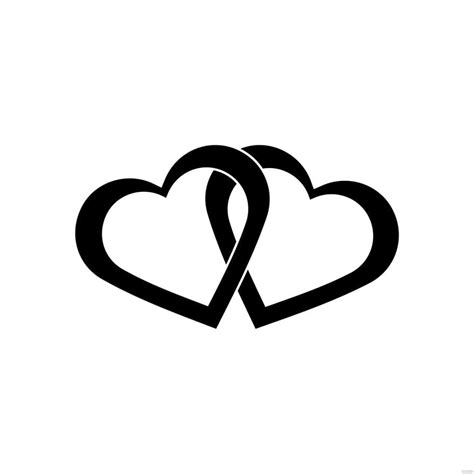 Wedding Black Heart Clipart in Illustrator, SVG, JPG, EPS, PNG - Download | Template.net