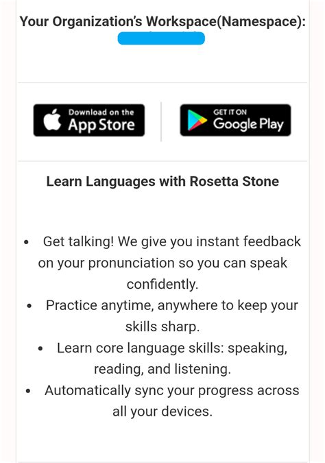 Workspace for the Rosetta Stone Mobile App | Rosetta Stone® Support