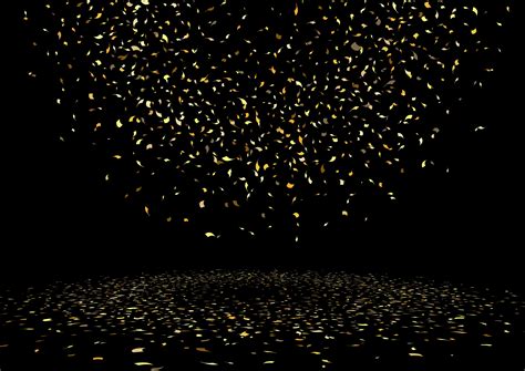 Gold confetti background 678652 Vector Art at Vecteezy