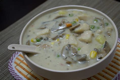 Creamy Mushroom and Fish Dish - It's all about food