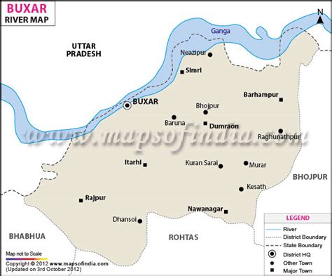 Buxar On Map Of India