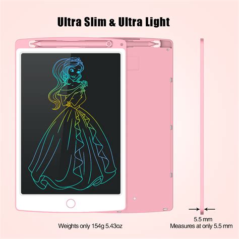 LCD Writing Tablet 10 Inch Pink for US - GroupWholesalers