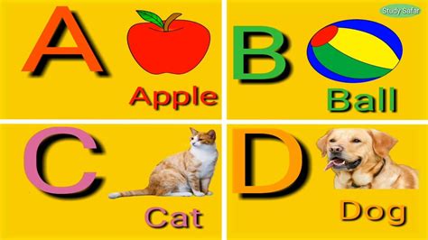 Abcd Learning Alphabet-youtube