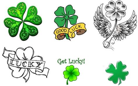 Clover Tattoos for Luck - ArtBody Tattoo Designs - Tattoo Ideas