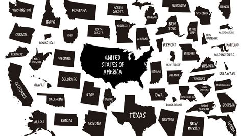 How Each State Got Its Shape - 24/7 Wall St.