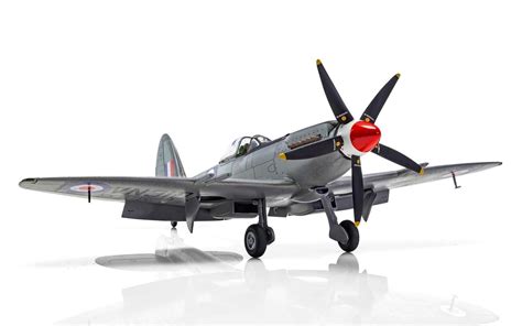 Airfix Supermarine Spitfire Mk22/24 1:48 Scale Plastic Model Kit | Hobbies