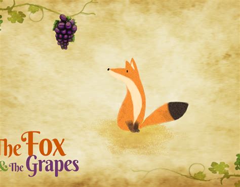 The fox and the grapes....... on Behance