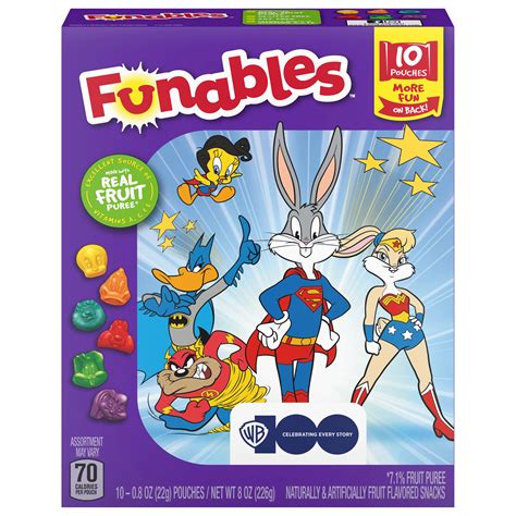 Funables Looney Tunes Fruit Snacks - Shop Fruit snacks at H-E-B