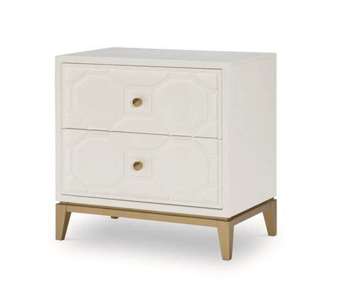 MODERN WHITE AND GOLD BEDROOM - Arrow Furniture