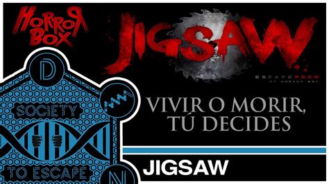 JigSaw - Horror Box Escape Room - Barcelona - YouTube