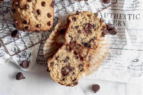 Chocolate Chip Muffins (Tim Hortons Inspired!) | VANILLYN BAKERY