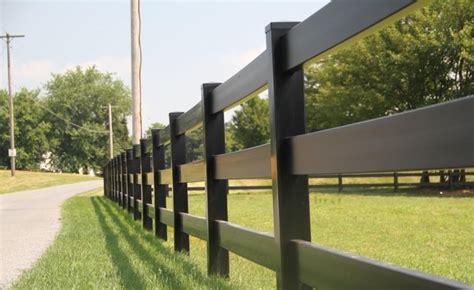 3 Rail Vinyl Fence - Post & Rail - Superior Plastic Products