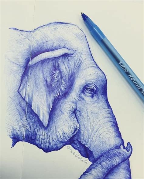 Ballpoint Pen Drawing Ideas | AESTHETIC DRAWING