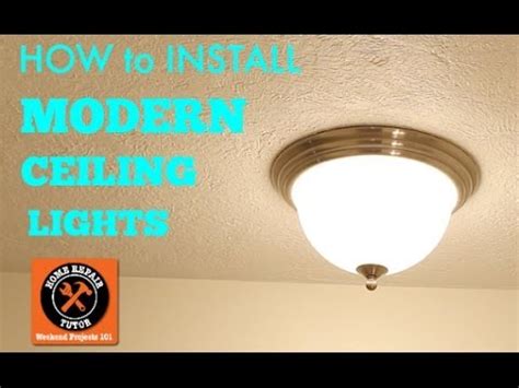 How To Install A Ceiling Light Fixture From Scratch | Shelly Lighting