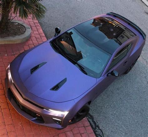 Photo story: Matt purple on the 2016 Chevrolet Camaro SS