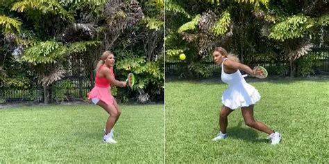 Serena Williams Plays Against Herself on TikTok | POPSUGAR Fitness