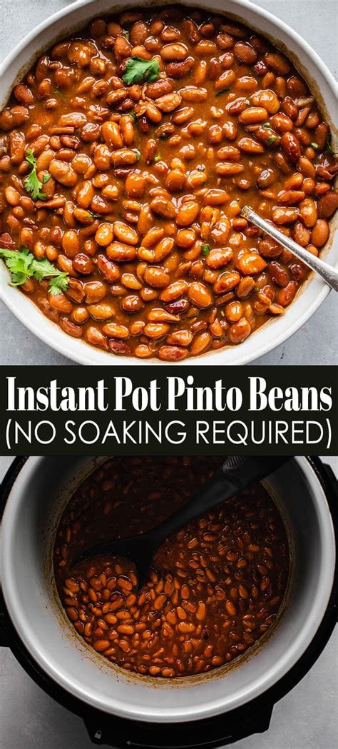 Instant Pot Pinto Beans (No Soak!!!)